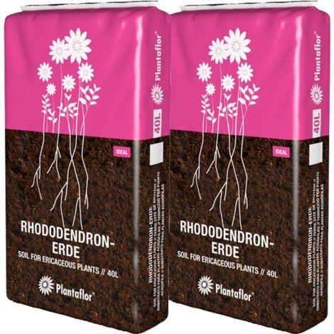 Plantaflor Rhododendronerde Moorbeeterde Erde Rhododendron Moorbeet  Azaleenerde