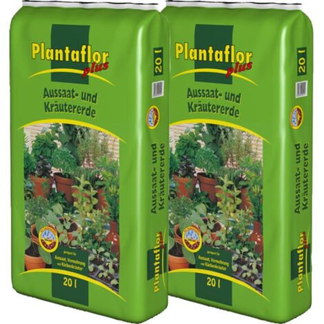 Plantaflor Plus Anzuchterde, Kräutererde, Aussaaterde, Anzucht Aussaat