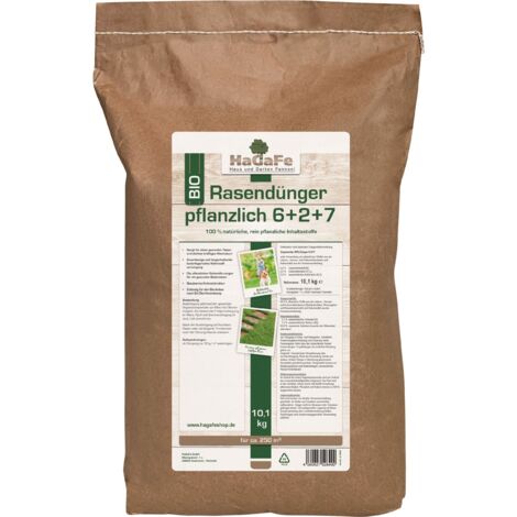 HaGaFe TURBOGRÜN Rasendünger 15kg - Universaldünger Für Frühjahr Bis Herbst