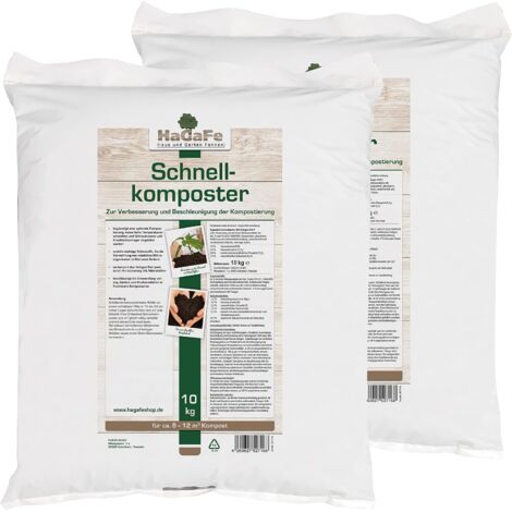 HaGaFe Schnellkomposter, Kompostbeschleuniger, Komposthilfe, Kompost