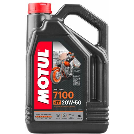 Motul 7100 20w50 4T 100% Synthetic 4 Litres