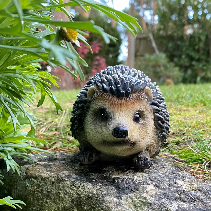 Hoglet Baby Hedgehog Resin Garden ...