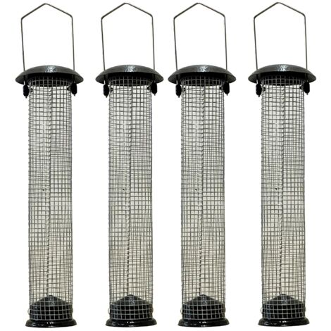 Large Hanging Peanut Bird Feeders (Set of 4) (1/5)