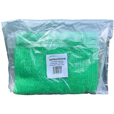 Greenhouse Sun Shade & Privacy Screen Net (2.5m x 1.2m) - 65% Shading Rate (1/5)