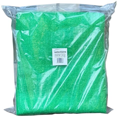 Greenhouse Sun Shade & Privacy Screen Net (10m x 2m) - 65% Shading Rate (1/5)