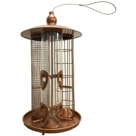 Deluxe 3 in 1 Seed, Nut and Fatball Bird Feeder (1/5)