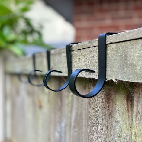 Bracket Fence Panel Hooks (Set of 4)