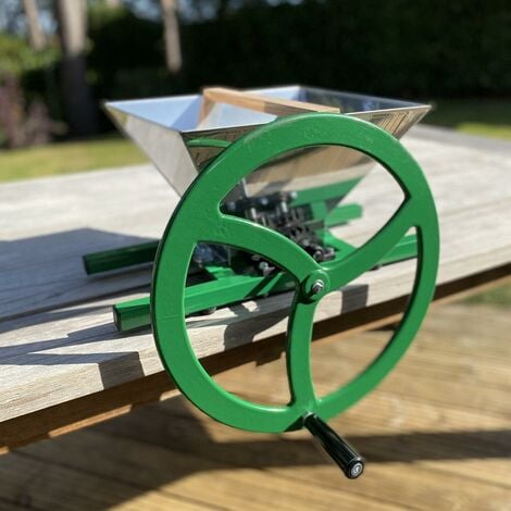 Manual Apple Scratter Pulper Pomace and Traditional Fruit and Apple Press (12 Litre) with Straining Bag