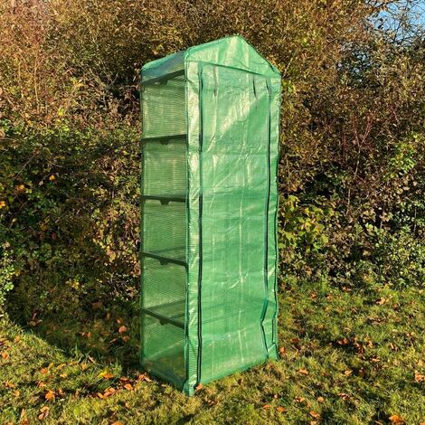 5 Tier Mini Greenhouse Re-inforced Replacement Cover