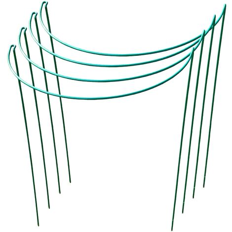 Garden Hoop Plant Bow Support System 52cm x 90cm (Pack of 4)