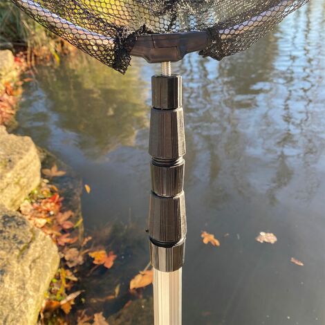 Pisces Extra Large Pond Fish Catch Net and Handle - 45cm