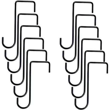 15cm Bracket Fence Panel Hooks (Set of 12)