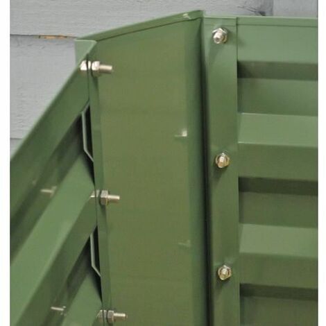Metal Raised Vegetable Bed Corner Plate