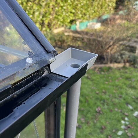 Greenhouse 50mm Guttering Rainwater Kit (Pack of 2)