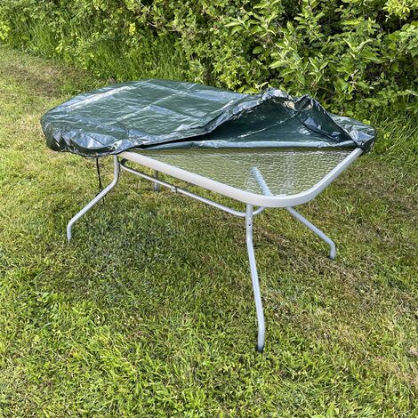 Waterproof Rectangular Table Cover For Outdoor Garden Furniture – 1.3m X 85cm – Protects Against Rain & Dust
