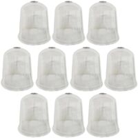 Plastic Plant Protection Bell Cloche Covers with Ground Pegs (Pack of 10)