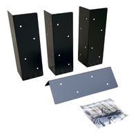 Metal Raised Garden Vegetable Bed Corner Brackets (Pack of 4)