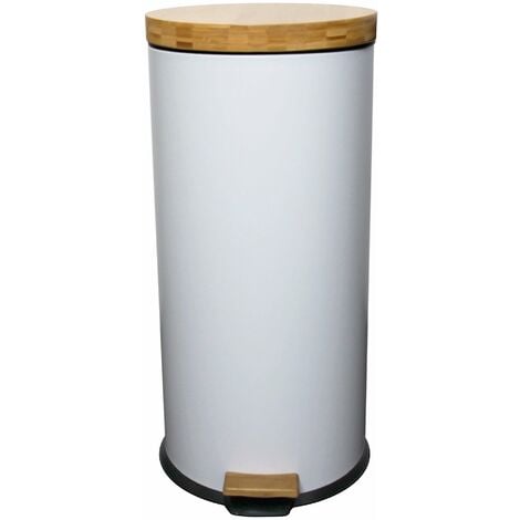 BRABANTIA Pattumiera a Pedale Bo 2 Secchi 30+30 L Platino