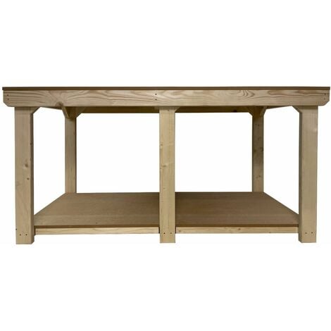 Wooden MDF Top Wide Workbench (3ft x 5ft)