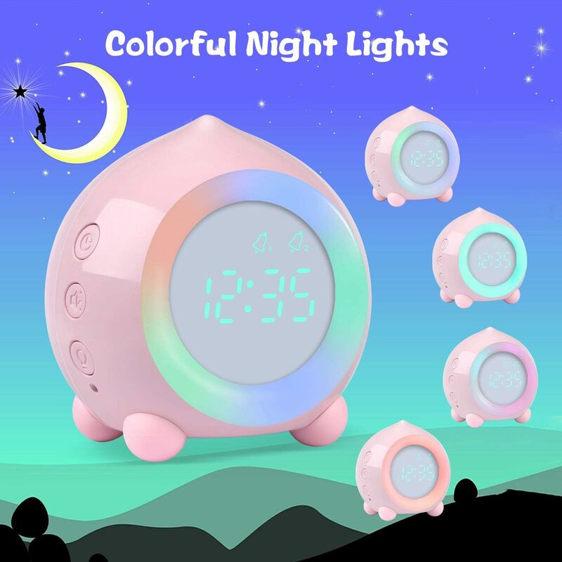 Sveglia Multifunzione Piccola Sveglia A LED Colorata Brawl Stars dongwenchao1104 Sveglia di Cartone Animato Regalo per Bambini 