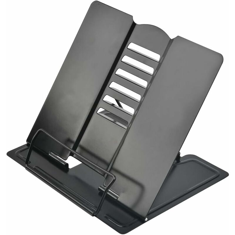 Casa PIQIUQIU Leggio in Metallo per Libro Porta Copia cuochi Ricette Cellulare Multifunzione Leggio Libri Leggio Libri Regolabile Altezze Regolabile Bianca Tablet per Libri Ufficio iPad 