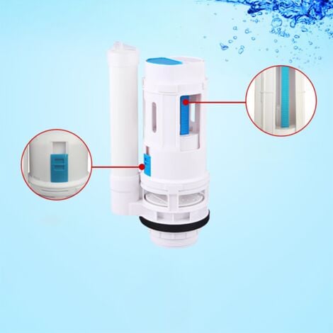 WC floor water inlet valve connection double button double flush 21 cm - Sunny