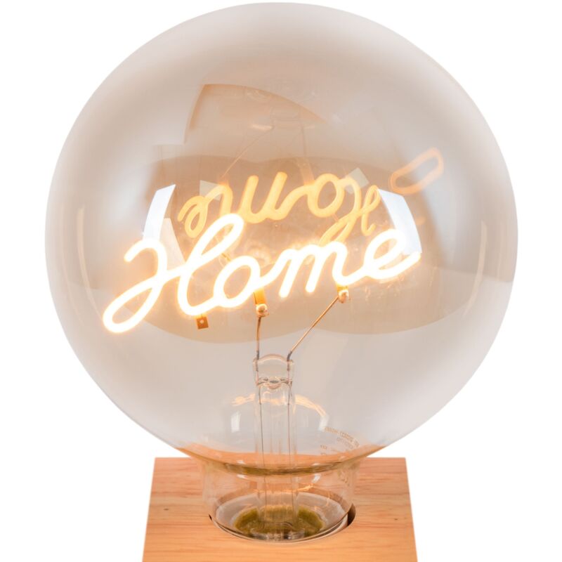 Lucide LED Glühfadenlampe Mit Dämmerungssensor – E27, 4W, 2200K Amber, 230 Lumen, Für Außenbereich