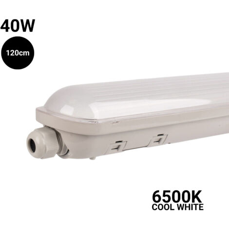 Verkettbare LED-Feuchtraumleuchte - 40W - 120cm - IP65