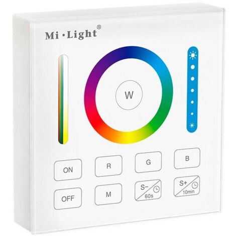 RGB+CCT-Touch-Bedienfeld - 1 Zone - RF 2.4GHz - Weiß - Milight (1/5)