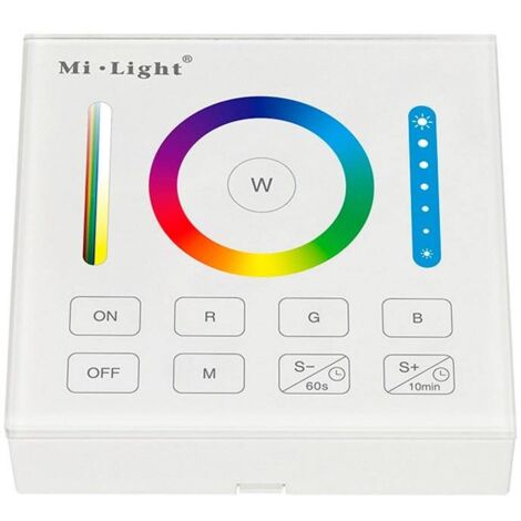 Elegance LED Fernbedienung Touch 2,4 GHz – Weiß, 2-Pin, Für Einfarbig-Systeme