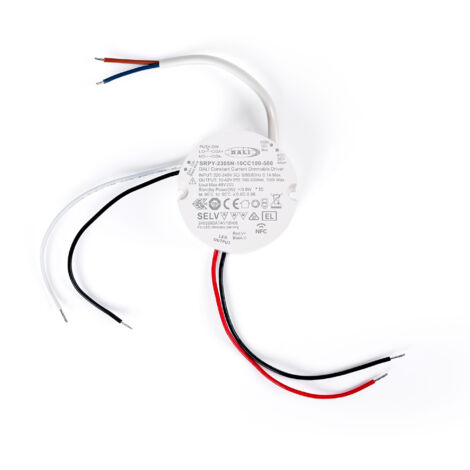 Dimmbarer DALI Treiber DT6 NFC einfarbig 220-240V - Ausgang