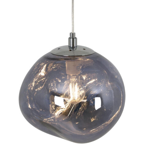 Design Kristall-Hängeleuchte "Abril" - Ø 28cm
