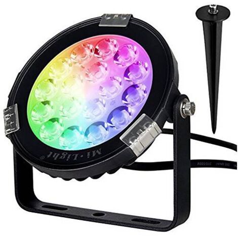 LED-Flutlicht 9W RGB+CCT RF/WiFi Steuerung - IP65 (1/5)