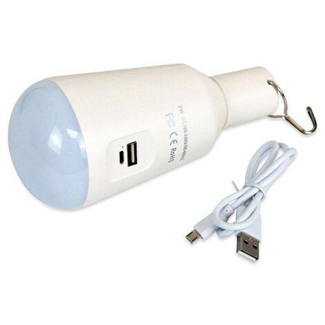 Multifunktionale 7W USB-LED-Lampe mit Powerbank