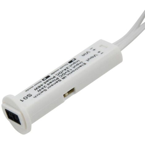 IR 12/24V-DC 12/24V-DC IP20 Unterputzschalter mit Sensor für