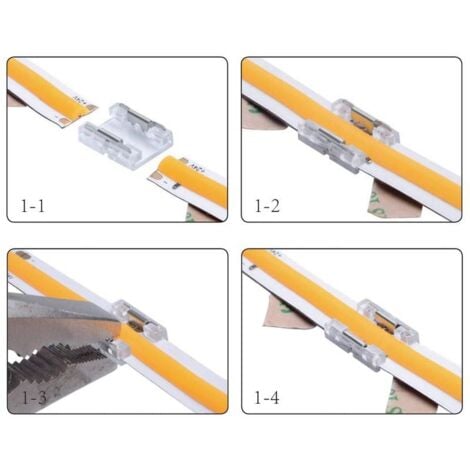 Schnellverbinder CLIP 2-polig Einfarbiger Steckverbinder 10mm IP20