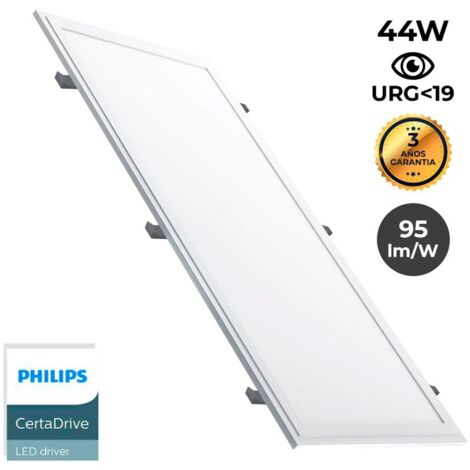 LED-Einbaupanel Slim 120X30 cm – Philips Treiber - 44W - UGR19 –