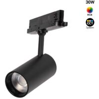 RGB + CCT LED 3-Phasen-Schienenstrahler - 30W - Mi Light