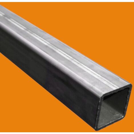 Tube acier carré S235 / E220 - 1 metre, Dimension - 100 x 100 mm, Epaisseur 4 mm