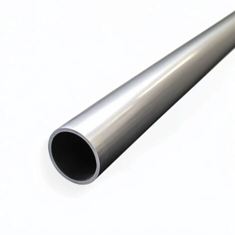 Tube aluminium rond 6060 - 1 metre, Dimension - 10 mm, Epaisseur 1 mm