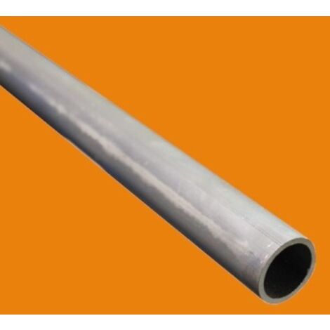 Tube aluminium rond 6060 - 2 metres, Dimension - 30 mm, Epaisseur 3 mm
