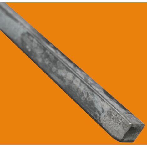 Fer carré plein acier laminé S235 - 3 metres, Dimension - 8 x 8 mm