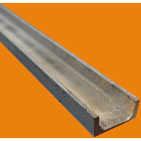 Fer en U à congés acier S235 - 3 metres, Dimension - 30 x 15 mm, Epaisseur 4 mm (1/2)