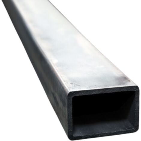 Tube rectangulaire acier S235 / E220 - 2 metres, Dimension - 120 x 60 mm, Epaisseur 5 mm