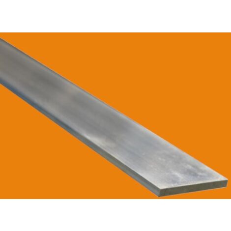 Barre aluminium plate 6060 - 4 metres, Dimension - 20 mm, Epaisseur 3 mm