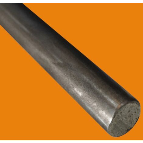 Barre de fer rond acier de construction - 4 metres, Dimension - 16 mm, Matière - Acier étiré
