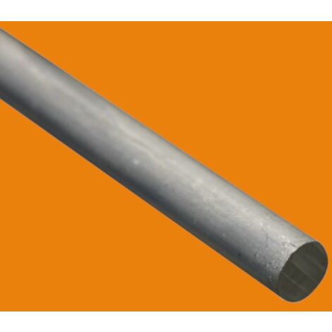Barre aluminium ronde pleine 6060 - 3 metres, Dimension - 25 mm