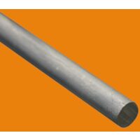 Barre aluminium ronde pleine 6060 - 2 metres, Dimension - 14 mm