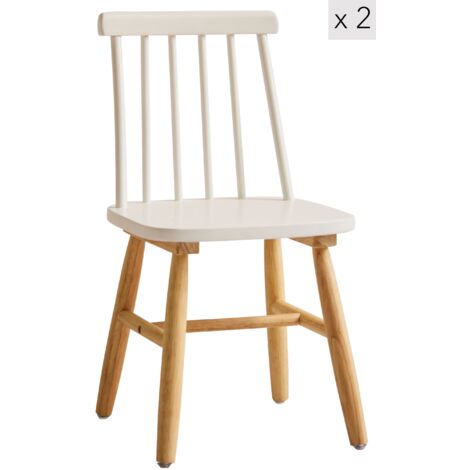 Nordlys - Lot de 2 Chaises pour Enfants en Bois Massif (1/5)