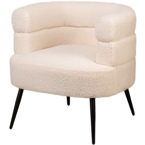 Nordlys - Fauteuil de Salon Scandinave Design Pieds Metal (1/5)